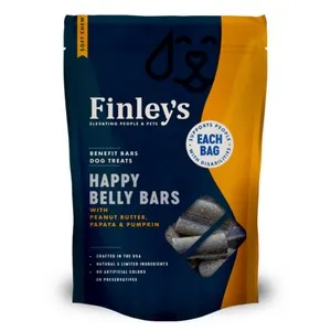 6oz Finley's Happy Belly Soft Chew Benefit Bars - Health/First Aid